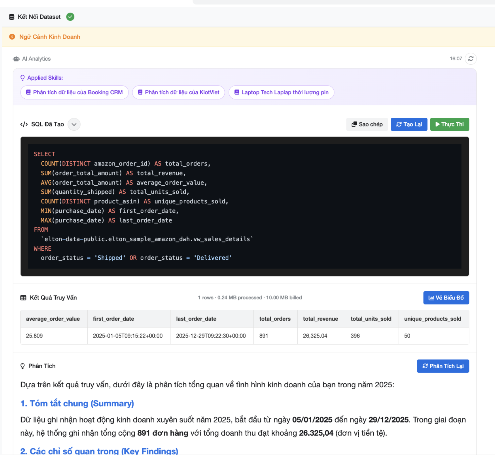 Ảnh chụp screenshot luồng chạy của agent khi hoạt động